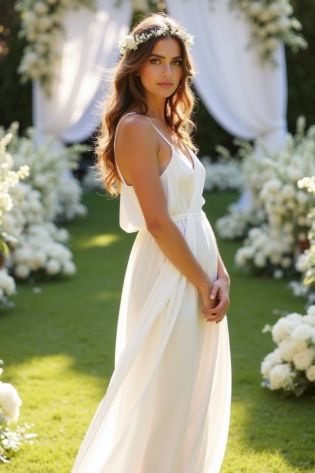 effortless chic wedding attire