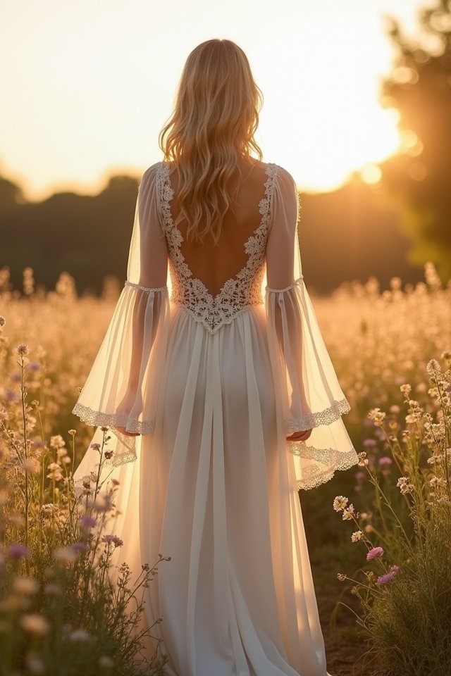 effortless chiffon sleeve elegance