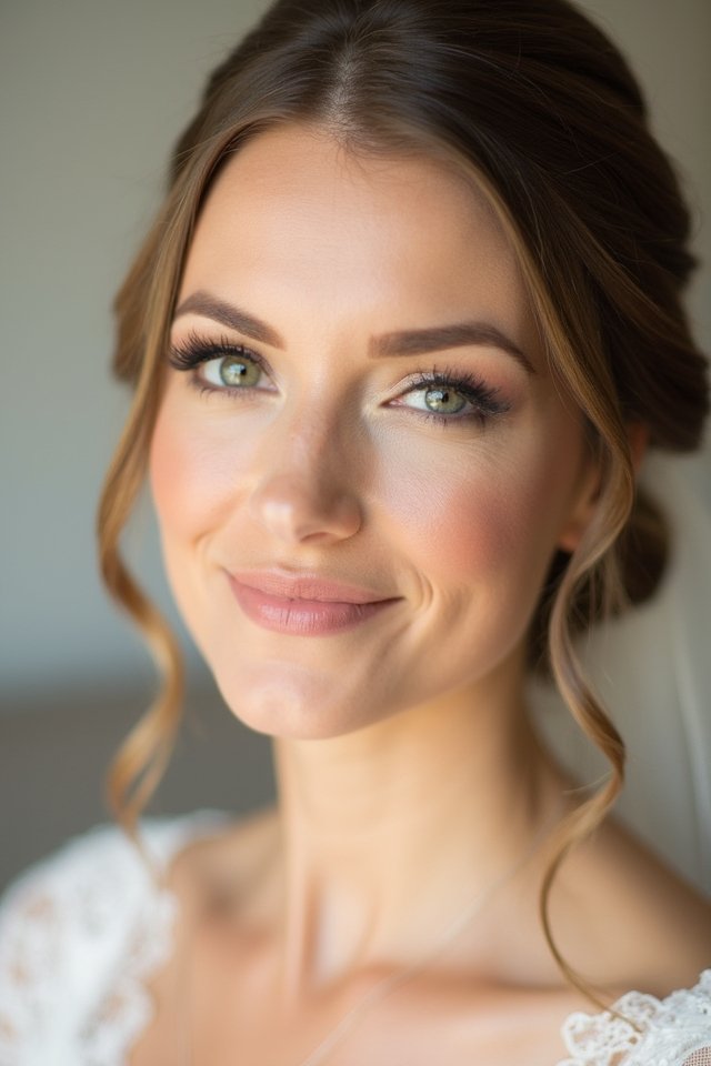 effortless classic bridal elegance