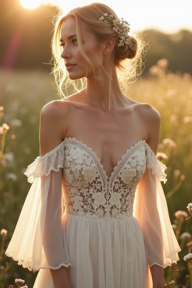 effortless elegance bohemian romance