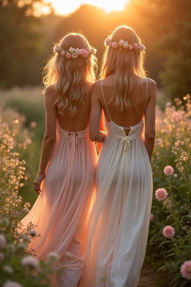 effortless elegance delicate ruffles