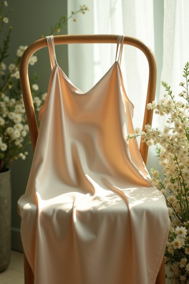 effortless elegance in satin