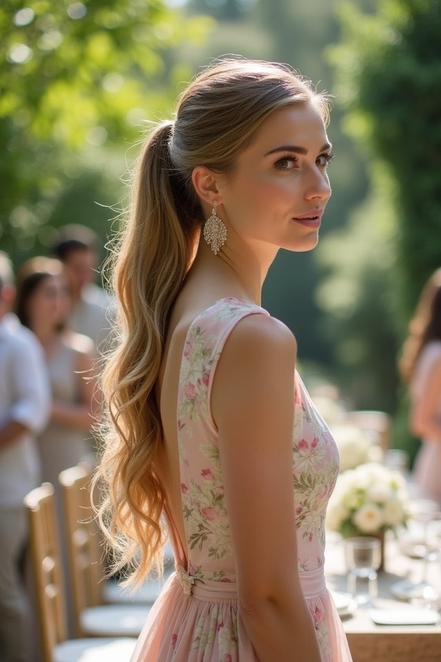 effortless high ponytail style