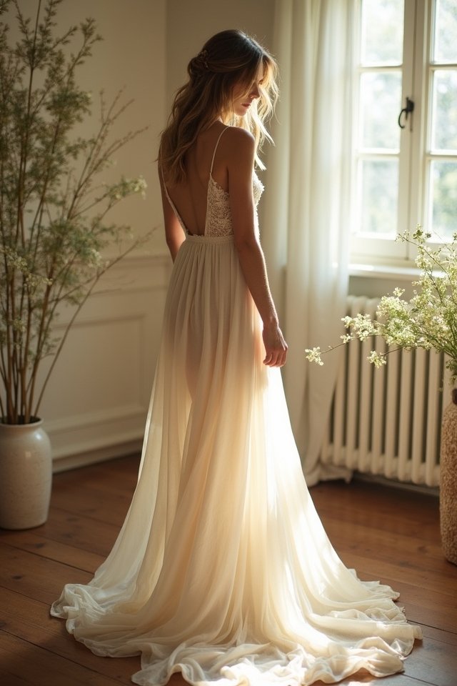 effortless romantic bohemian style