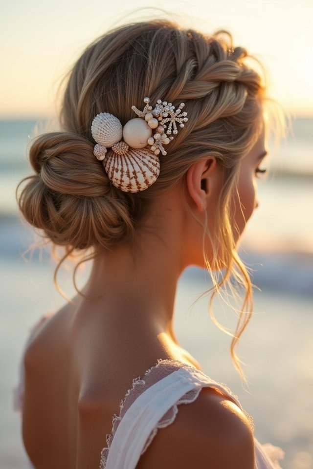 effortless textured side bun