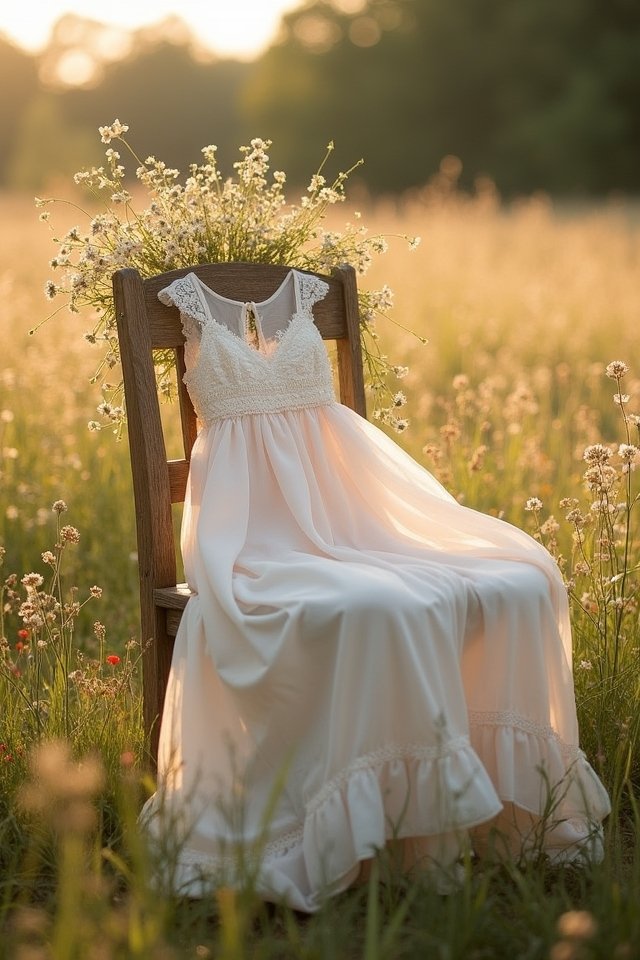 effortlessly beautiful ruffled gown