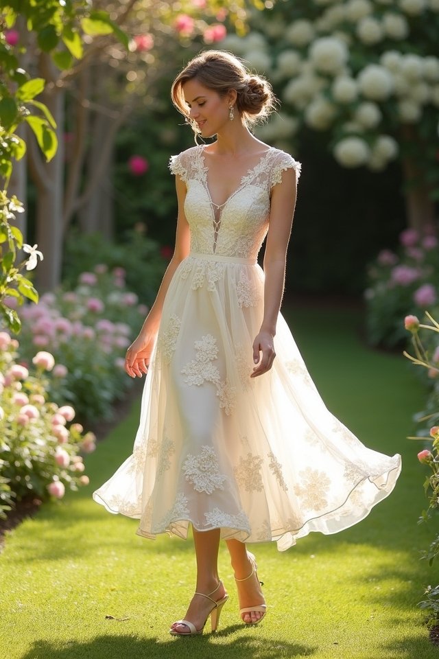 effortlessly chic a line dress