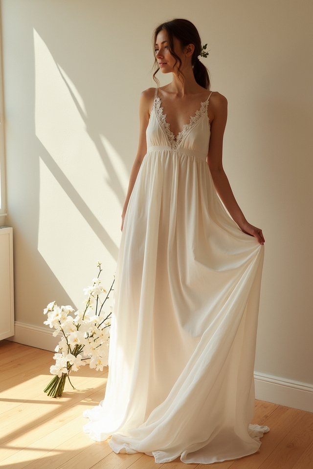 effortlessly chic bridal elegance