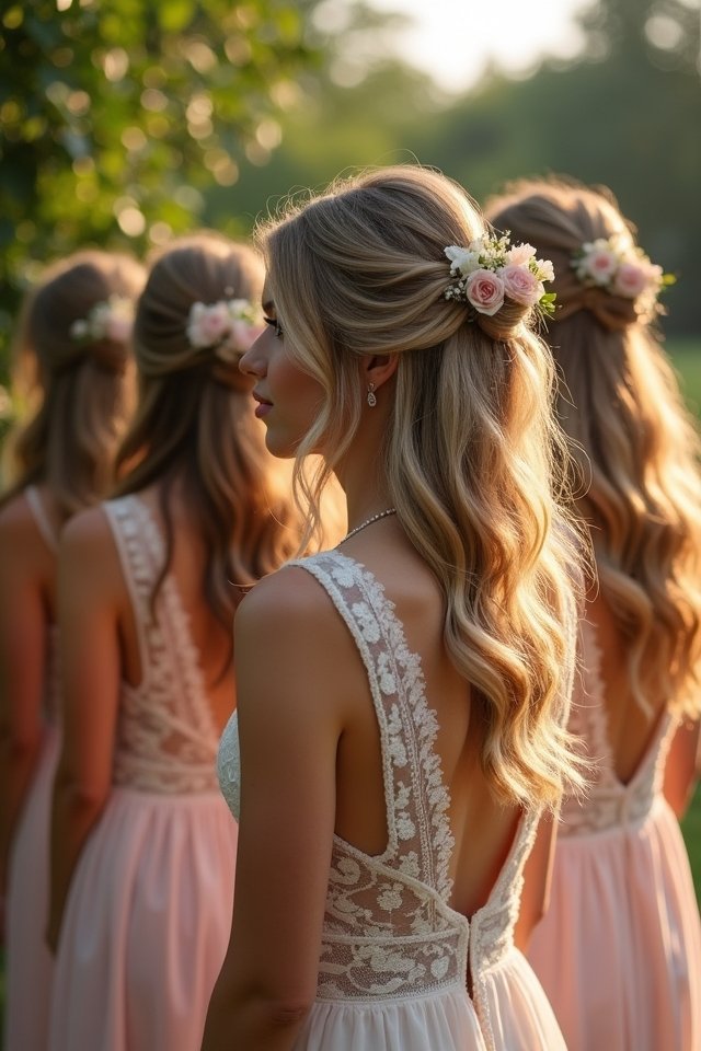 effortlessly chic bridal hairstyle