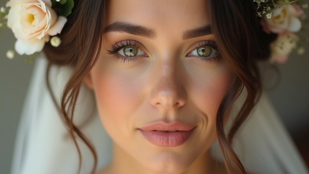 effortlessly chic bridal makeup