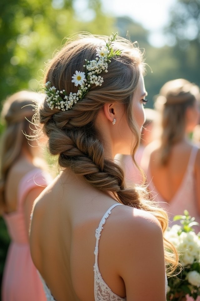 effortlessly chic messy braid