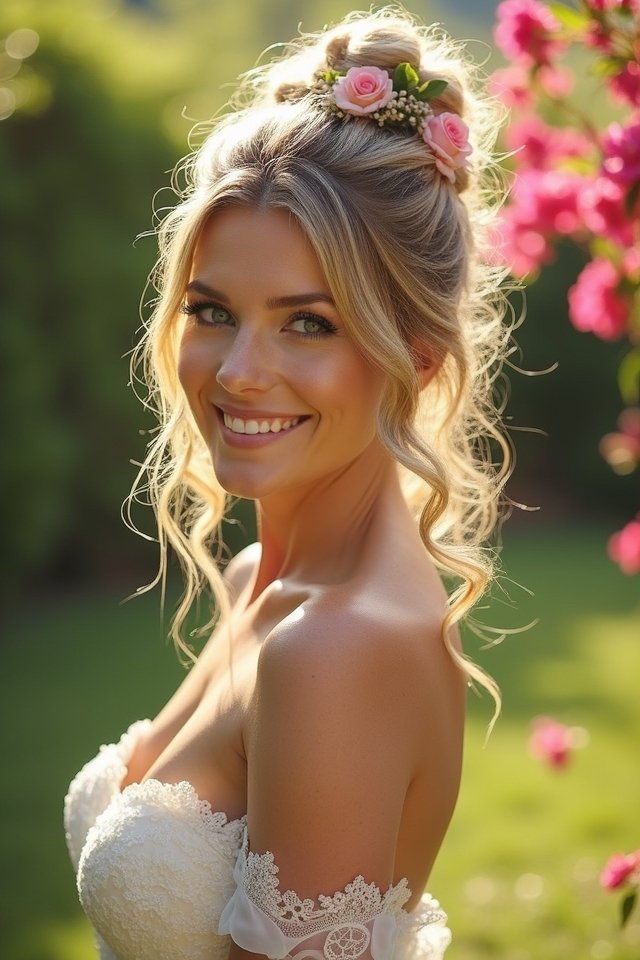 effortlessly chic messy bun