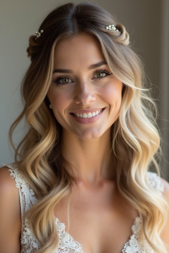 effortlessly glamorous loose waves