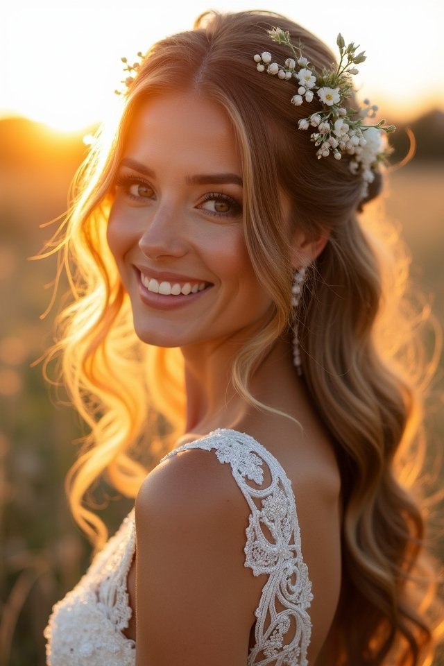 effortlessly glamorous loose waves