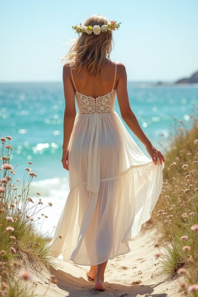 effortlessly radiant boho elegance