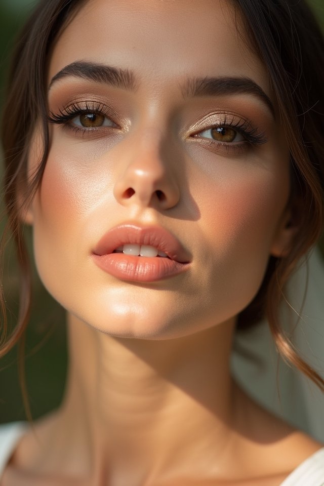 effortlessly radiant wedding glow