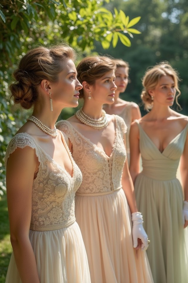 elegant a line dresses shine