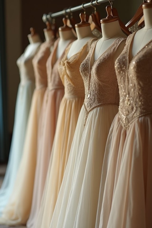 elegant a line gown versatility