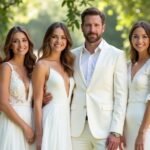 elegant all white attire suggestions