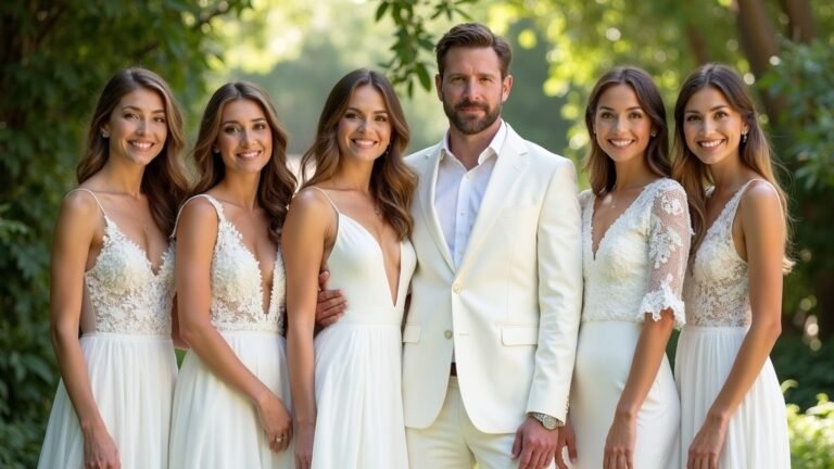 elegant all white attire suggestions