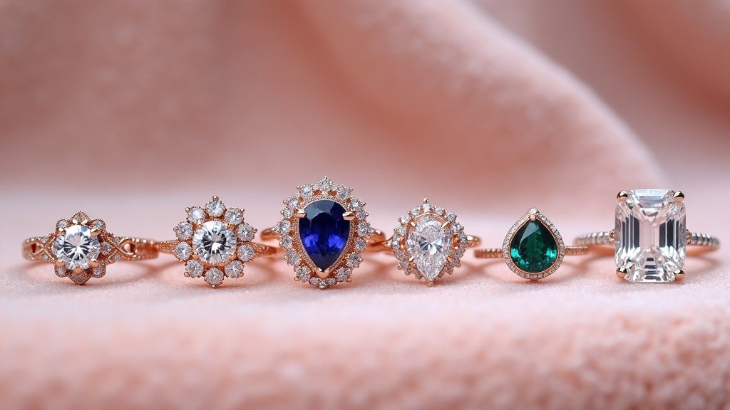 elegant and dreamy rings