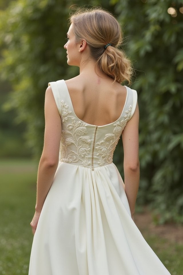 elegant appliqu cap sleeve