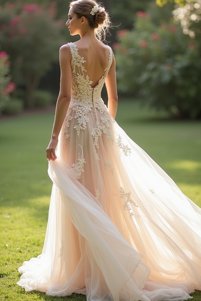 elegant asymmetric hem design