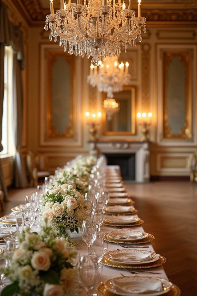 elegant ballroom wedding ambiance