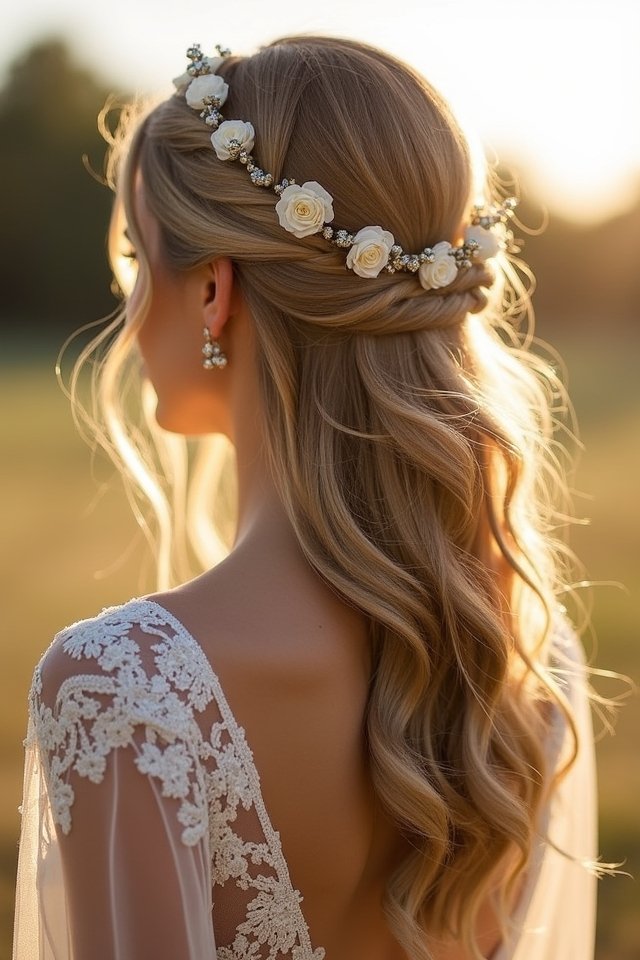 elegant braided hairstyle creation