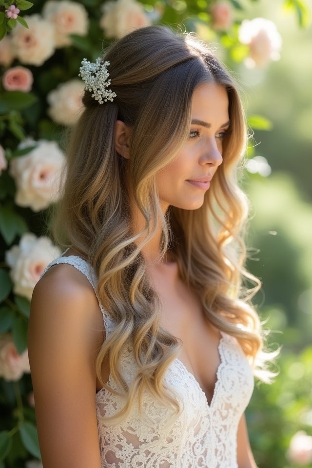 elegant bridal hairstyle choice