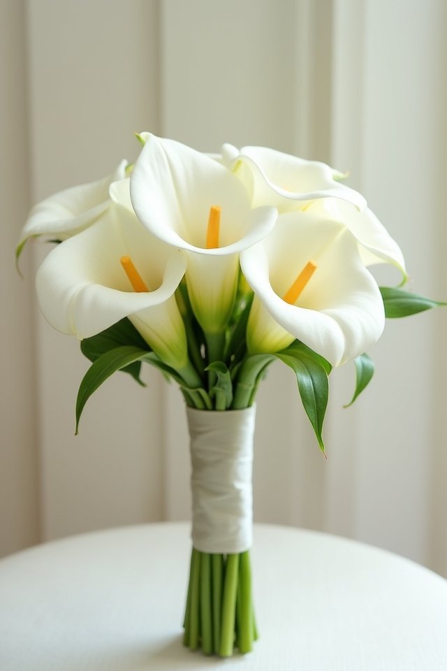 elegant calla lily arrangements