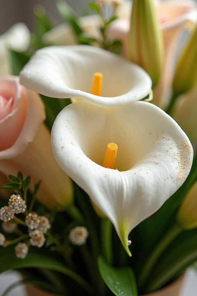 elegant calla lily bouquet
