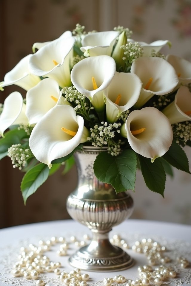 elegant calla lily bouquets