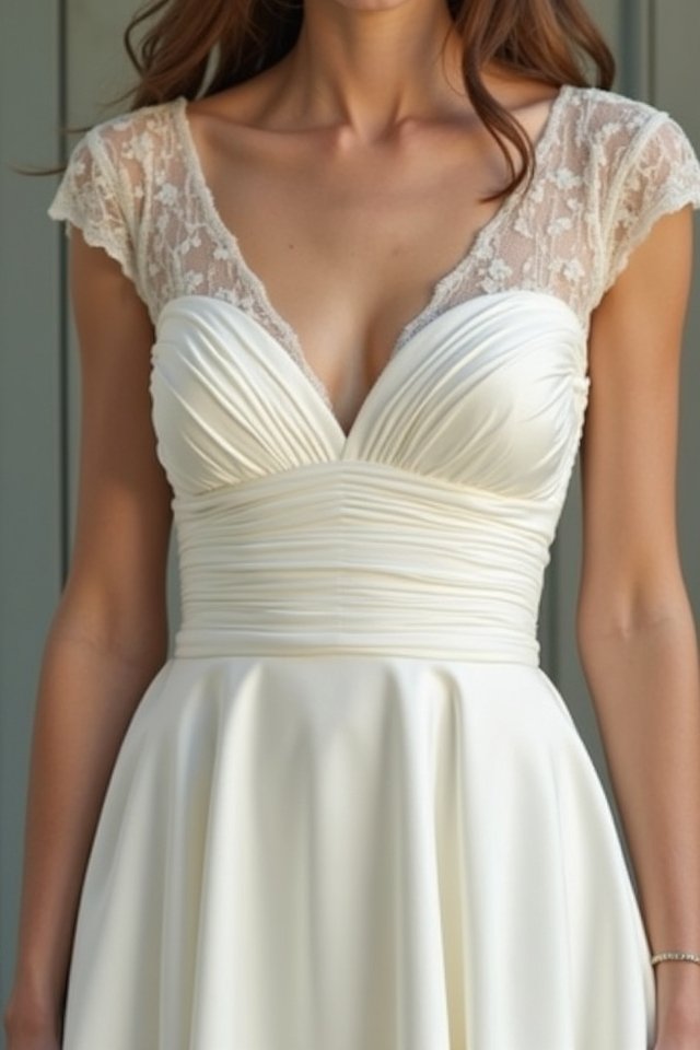 elegant cap sleeve dress