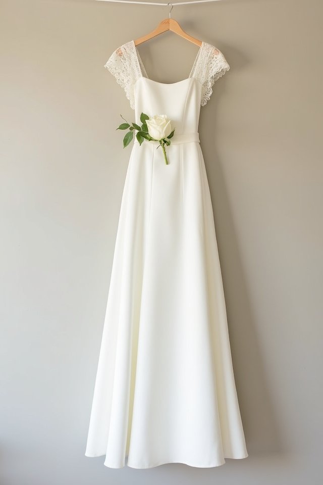 elegant cap sleeve dress