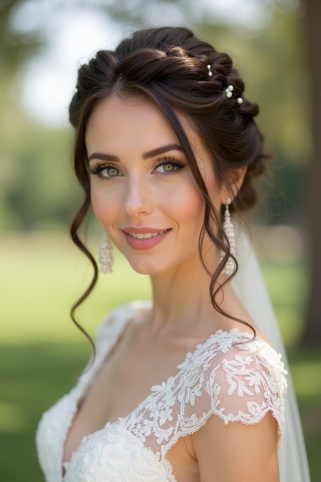 elegant carefree hairstyle blend