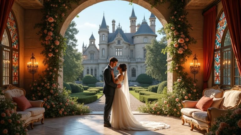 elegant castle wedding venues