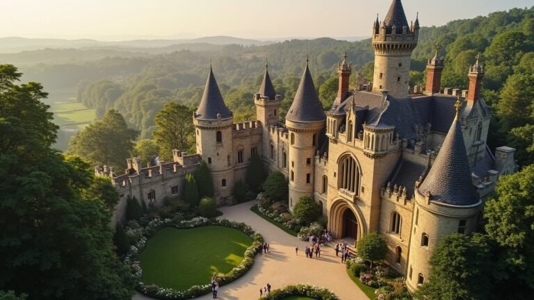 elegant castle wedding venues