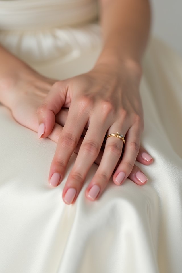 elegant chic matte nails