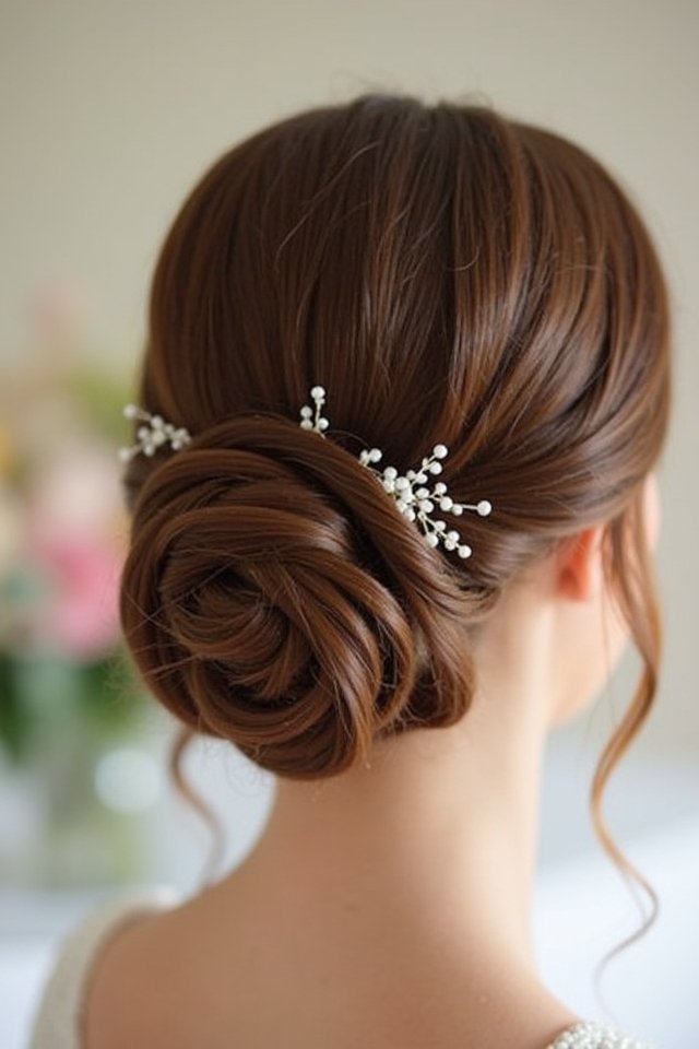 elegant chignon hairstyle variations