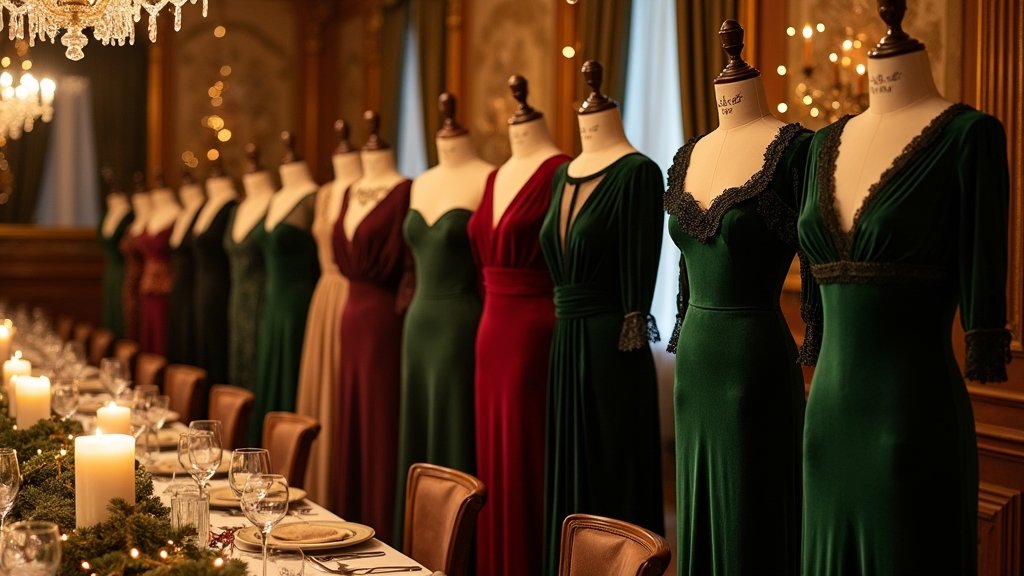 elegant christmas dinner outfits