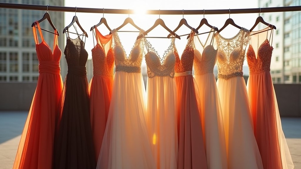 elegant city wedding attire