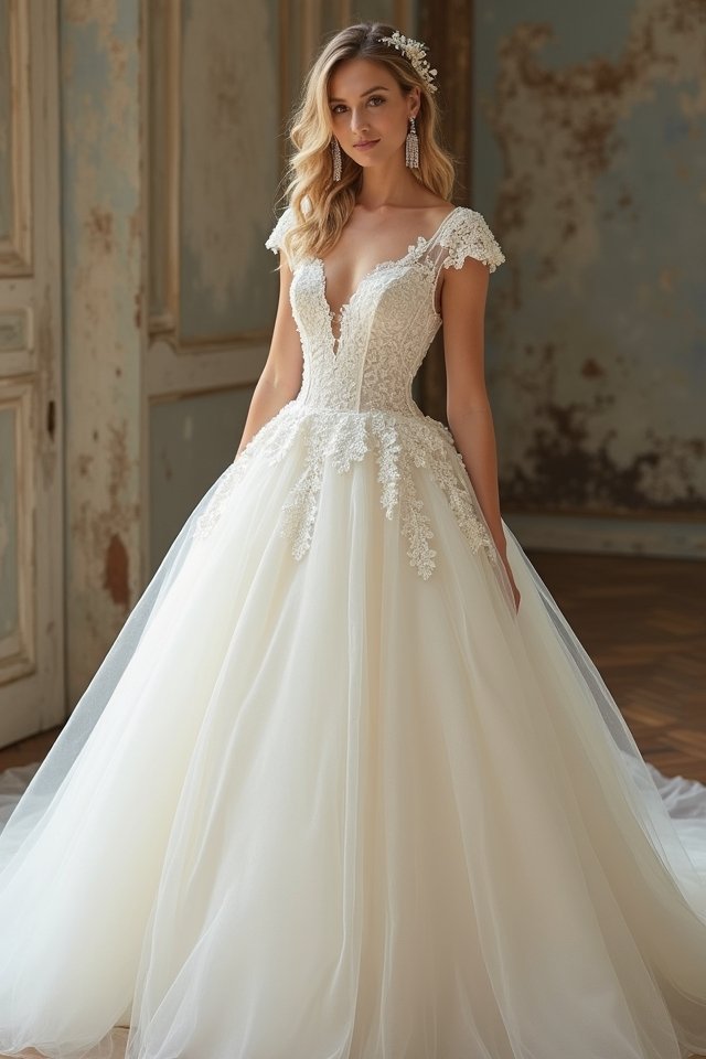 elegant classic ball gown