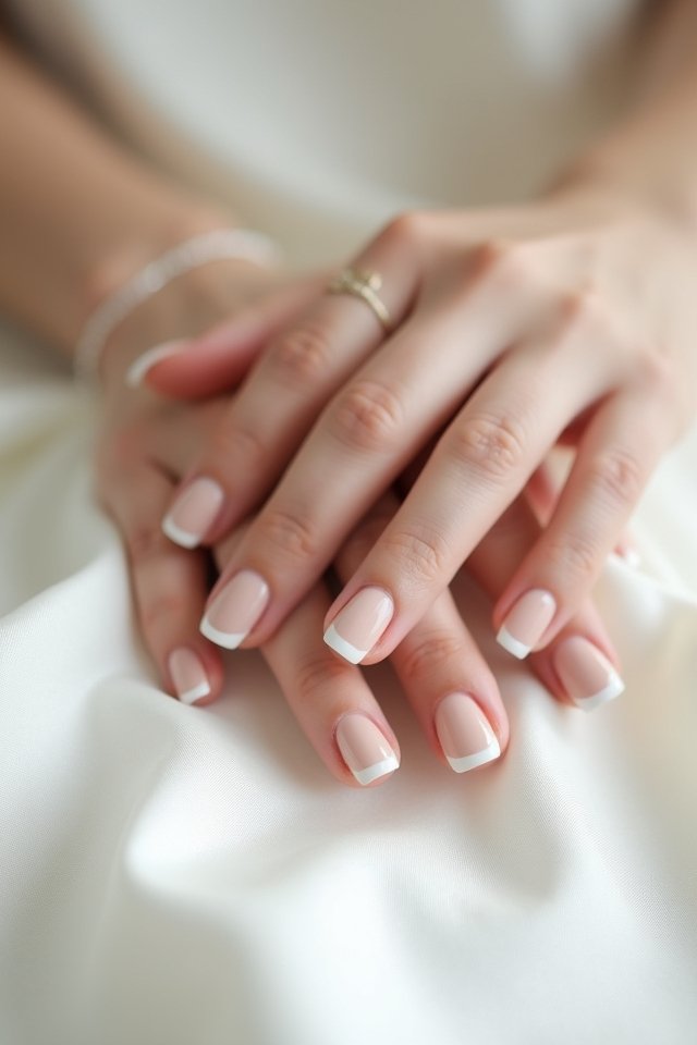 elegant classic french tips