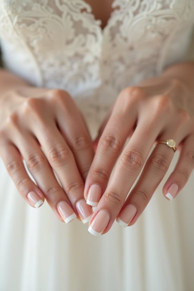 elegant classic french tips