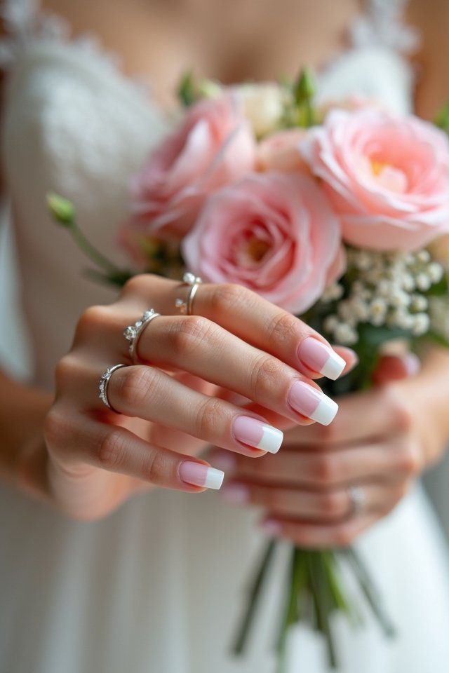 elegant classic french tips
