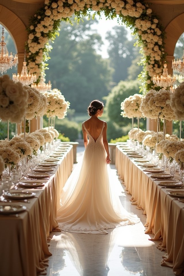 elegant color combinations and textures