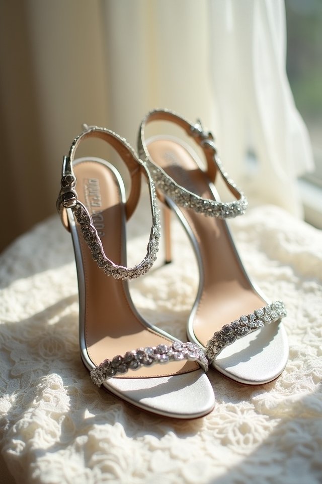 elegant comfortable bridal footwear