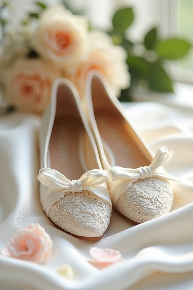 elegant comfortable wedding footwear