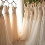 elegant corset wedding gowns